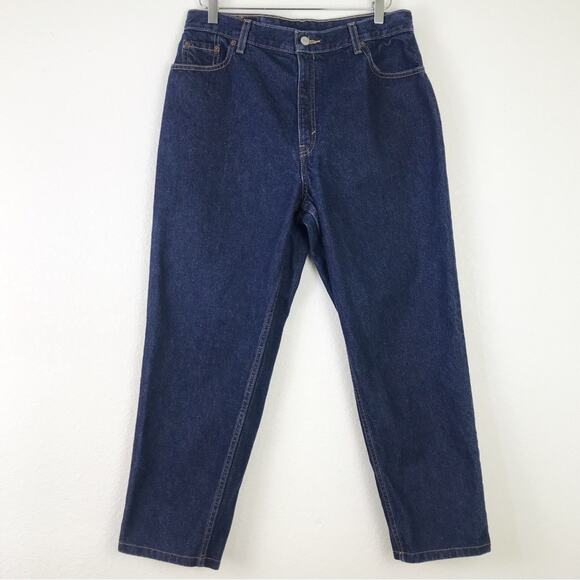 Vintage Y2K Womens Levi's 550 Relaxed Fit Tapered Leg 100% Cotton Cropped Jeans - Picture 1 of 13